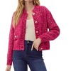 Women's Preppy Knit Crop Cardigan - Jodifl - 2 of 4