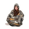 Tirrinia Wearable Blanket Oversized Hoodie for Adults, Patterns Sweatshirt Blanket, as Warm & Funny Gifts for Men Women Girlfriend - 4 of 4