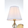 Elegant Lighting Bethany 7 inch Wall Sconce in Satin Gold - 4 of 4