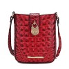 MKF Collection Avery Women’s Croc-Embossed Vegan Leather Crossbody Versatile Bag by Mia K - 2 of 4