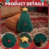 BABYYER Lovely Plush Toy, Christmas Tree and Fun Gingerbread Shaped Plush Throw Pillow, Soft Waist Cushion, Suitable for Party and Home Decoration - 4 of 4