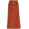 Women's Button Front Midi Skirt - LASCANA - 2 of 4