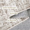 Washable Area Rugs, Soft Low Pile Large Rugs for Living Room Indoor Non-Slip Carpet Vintage Distressed Rugs for Bedroom with Non-Slip Backing - 4 of 4
