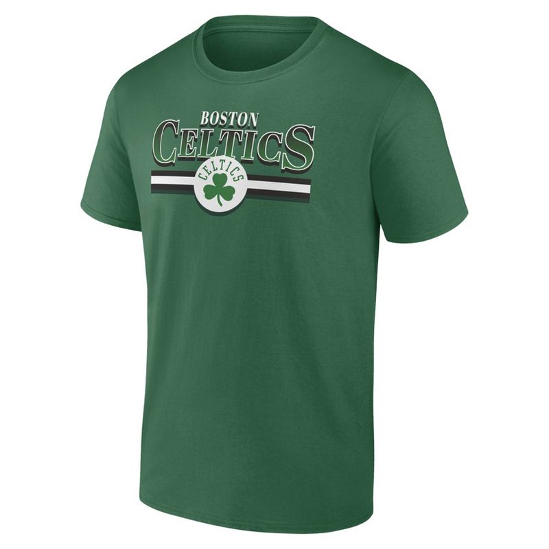 NBA Boston Celtics Men&#39;s Short Sleeve Triple Double T-Shirt, 2 of 4