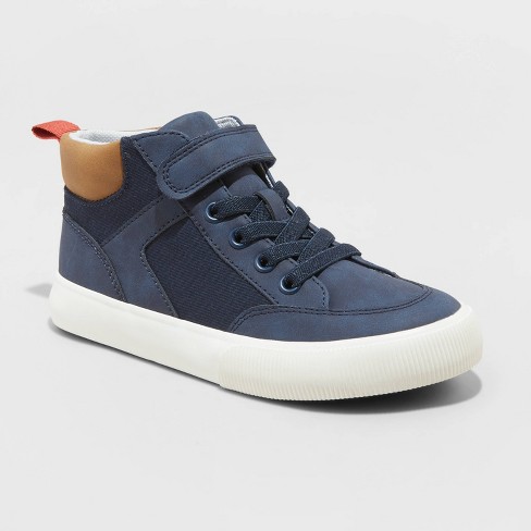 Boys' Anthony Zipper Sneakers - Cat & Jack™ Navy 13