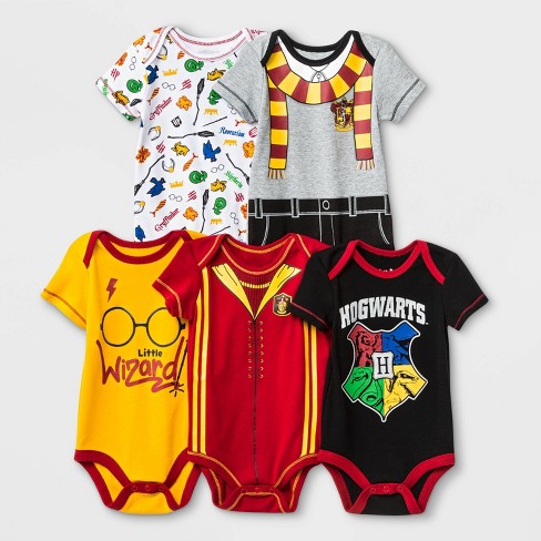 Baby Warner Harry Potter 5pk Bodysuits :
