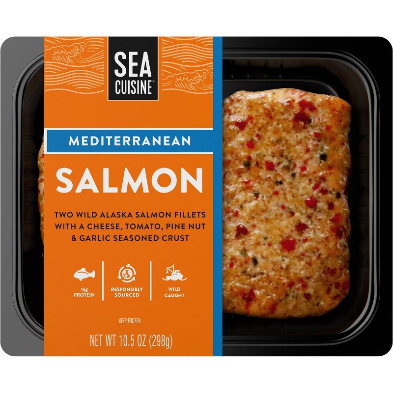 Sea Cuisine Mediterranean Salmon - Frozen - 10.5oz, 1 of 7