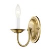 Livex Lighting Home Basics 1 - Light Wall Light in  Antique Brass - 3 of 4