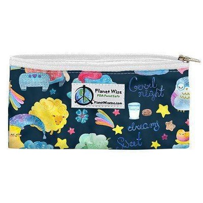 Planet Wise Reusable Zipper Snack Bag - Sleepy Dust, Blue