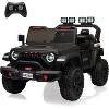 24V 2-Seater Kids Ride On Truck, Electric Car with 4WD 800W Motor,Parent Remote Control,3 Speeds& Built-in Music Player - 2 of 4