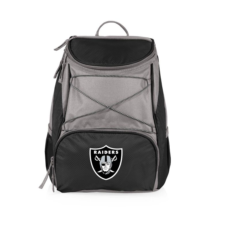 NFL PTX Backpack Cooler by Picnic Time Black - 11.09qt, 1 of 9