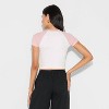Women's Short Sleeve Roundneck T-Shirt Wild Fable™ - 3 of 4