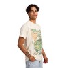 TMNT Classic Retro Cartoon Turtle Racing Men's Sand Crew Neck Short Sleeve T-shirt - 2 of 4
