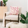 Deny Designs Loubruzzoni Pink Bow Pattern Square Indoor Throw Pillow - 2 of 4