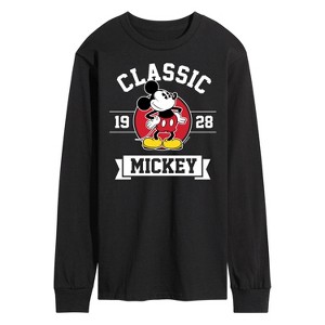Men's - Disney - Classic Mickey Long Sleeve Graphic T-Shirt - 1 of 4