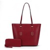 MKF Collection Mina Women’s Tote and Wristlet Wallet by Mia K - 2 of 4