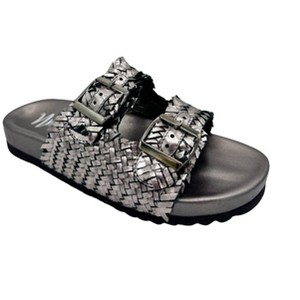 Women's Intertwine Dual Woven Strap Slide - Naughty Monkey - 1 of 4