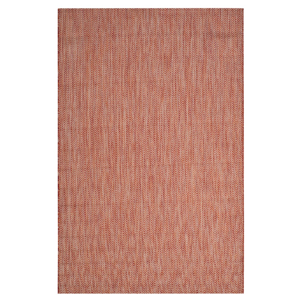  Positano Outdoor Rug Red/Beige