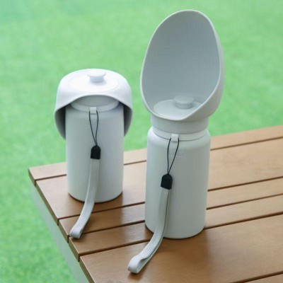 Paaaawaters Portable Dog Water Bottle, Travel Dog Water Dispenser, Pet Outdoor Drinking Cup,-550ml