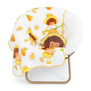 Jay Franco Strawberry Shortcake Orange Blossom Nogginz Set 40x50 Blanket & Pillow - 1 of 4