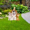 Briarwood Lane Everday Metal Art 29x17 Dogs Spoiled Here For Everday Metal Art - 2 of 3
