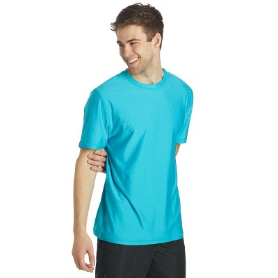 Мужская рубашка для плавания S/S UPF 50+ Relax Fit синего цвета