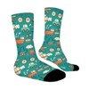 Plane Butterfly Bicycle Car Women Printed Crew Socks Funny Funky Socks Soft Polyester Novelty Gifts for Artists Men - 3 of 4