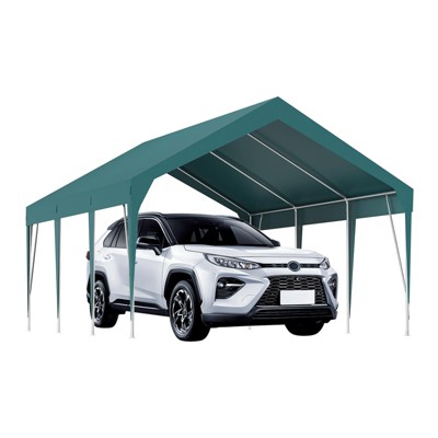 Heavy Duty Carport Canopy Portable Garage Waterproof & UV Protected Party Tent Outdoor Vehicle Storage Shelter for Car, Truck
