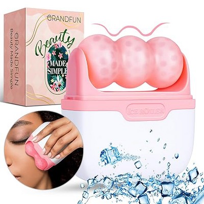 DOMETOUR Face Roller Gua Sha Tool Set Unique Birthday Present Facial Beauty Massager Gifts for Women Christmas Stuffers