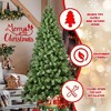 Whisen 5FT Pre-Lit Artificial Christmas Tree with Warm White UL Lights, Memory Wire Auto-Unfold and Metal Stand - Green - 4 of 4