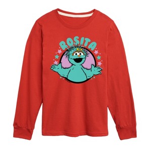 Boys' - Sesame Street - Rosita -Toddler and Youth Long Sleeve T-Shirt Long Sleeve Graphic T-Shirt - 1 of 3