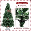 6ft Artificial Christmas Tree Hinged Xmas Tree W/1000 Branch Tips & Metal Stand - 4 of 4