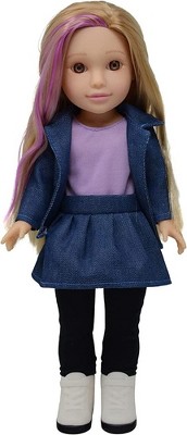 The New York Doll Collection 14 Inch Glamour Girlz Poseable Doll