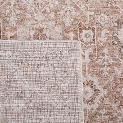 Ivory Synthetic Hand-knotted Rectangular 8' x 10' Area Rug