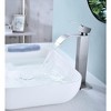 PAGED Waterfall Bathroom Faucet, Single Handle Bathroom Sink Faucet with Anti-Rust Surface Treatment - 2 of 4