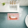 Stupell Industries Self Care Isn'T Selfish Printed Plush Bath Mat And Bath Rug, Design By Amanda Houston, 18"X30" - 4 of 4