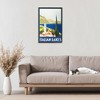 Stupell Industries Italian Lakes Retro Scenery Framed Giclee Art, Black, 16" x 24" - 3 of 4