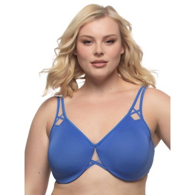 Amaranth Unlined Minimizer Bra | Paramour by Felina