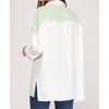 Women's Multi color button up - SHE + SKY - 2 of 3