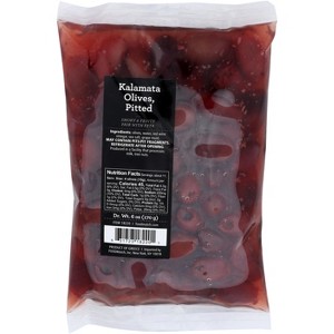 Divina Pitted Kalamata Olives - Case of 18 - 6 oz - 1 of 1