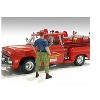 "Firefighters" Off Duty Figure for 1/18 Scale Models by American Diorama - 3 of 3