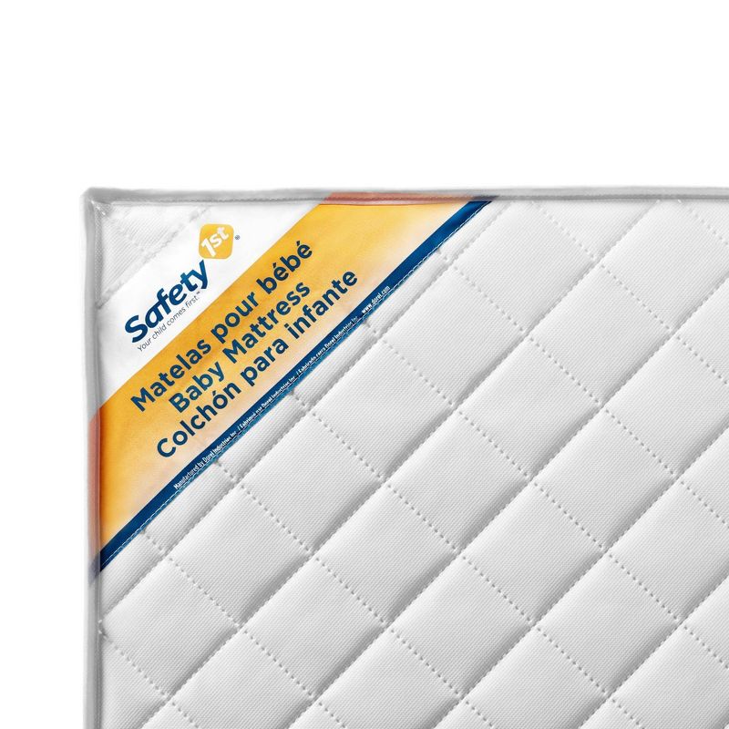 Safety 1st Little Snuggles Deluxe Dual 2-in-1 Baby Crib and Toddler Mattress, 2 of 10