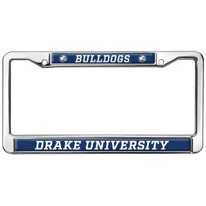 Drake Unversity Bulldogs Logo Full Size Standard License Plate Metal Frame - 1 of 4