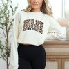 Simply Sage Market Women's Boujee On A Budget Checkered Long Sleeve Garment Dyed Tee - 2 of 4