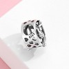 Flamingo Bird Charm European Bead CZ Sterling Silver Ginger Lyne Collection - 2 of 4