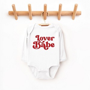 The Juniper Shop Lover Babe Baby Long Sleeve Bodysuit - 1 of 3