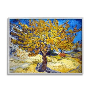 Stupell Industries Golden Tree Blue Yellow Van Gogh Classical Painting - 1 of 4