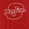 California State University Stanislaus Distressed Primary Logo Kids T-Shirt For Youth Red - 2 of 4