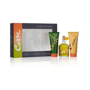 Curve 3 Pcs Set For Men: 4.2 Cologne Spray + 3.4 Shower Gel + 3.4 After Shave Balm - 1 of 1