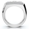 Pompeii3 1Ct TW Men's Diamond Ring Lab Created 14k Gold or Platinum - 2 of 4